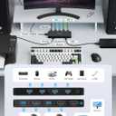 HDMI KVM Switch, Lemorele 4K@30Hz KVM Switch 2 PC 1 Monitor, 4 USB 3.0 HDMI Switches for 2 Computer Parts Keyboard, Mouse and HD Monitor, 2 x 1m USB A 3.0 Cables Included