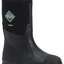 MUCK Men's Chore Classic Tall Work Boot (8, Black)