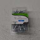 FPC88S-100 Long Steel Rivets - 1/4" Diameter, 1/2" Grip - 100 Count