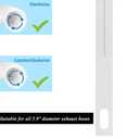 Portable Air Conditioner Window Seal Kit with Coupler,Adjustable Vertical/Horizontal Sliding Window Plate for 5.9''(15cm) Diameter AC Unit Exhaust Hose