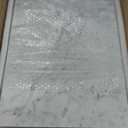 Natural Marble Cutting Board For Kitchen, 16 x 20 Inch Marble Slab Pastry Board With Non-Slip Feet For Baking, Cheese, Charcuterie, Chocolate, White Marble Gray Veins