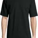 Hanes Men's Beefy-T T-Shirt, Heavyweight Cotton Tee, 1 Pack, Big & Tall, M