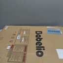 BABELIO Safety Gate Door Fits for Stairs, Narrow and Wide Doorways with Auto Close, Easy Install, No Drilling, Pressure Mounted for Baby, Child, Pets, Dog/Puppy, 26''-40'', White