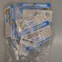 SINJEUN 18 PCS 4 x 3 Inch Non-Mortise Door Hinges, Stainless Steel Flush Heavy Duty Door Hinges with 144 Mounting Screws for Motorhome, Trailer, Camper, Brushed Surface, Silver