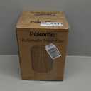 Pukomc Smart Sensor Wastebasket, Convenient and Hygienic Easy to Use, Technology Sensor Waterproof Wastebasket Plastic Trash can for Kitchen, Bathroom, Bedroom, Living Room, Office and Outdoor Black (1 Pack)