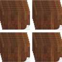 Flutesan 24 Pcs Miniature Dollhouse Wallpaper and Flooring Peel and Stick Mini DIY Self Adhesive Dollhouse Accessories 8.27 x 11.69 Inch (Elegant Style)