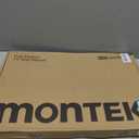 monTEK 1.1" Ultra Slim TV Wall Mount for 37-75 Inch TVs, 132lbs Heavy Duty, 4X Weight Tested, Full Motion Articulating Bracket, Max VESA 400x400mm, Fits 16/18" Studs