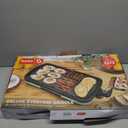 Dash Deluxe Everyday Griddle - Electric Griddle with Removable Plate - Nonstick, Easy-Clean Surface & Anti-Slip Base - Recipe Book Included - Aqua