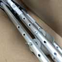 PCP Aluminum Crutches, Push Button Adjustable Height, Lightweight, 1 Pair, Kids Child Size (4'0" to 4'6")
