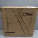 HBTower 63" Long & 17.3" Wide Folding Dog Ramp for Car, SUV & Truck  Portable Pet Ramp with Non-Slip Surface, Extra Wide Steps for Large Dogs Up to 250LBS