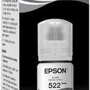EPSON 522 EcoTank Ink Ultra-high Capacity Bottle Black (T522120-S) Works with ET-2720, 2800, 2803, 2840, 4700, 4800, 4810