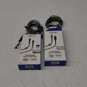 2 Pack ZGEAR 10FT USB-C to 8-pin Braided Cable - Black / SilverAnd For Lightning Tip