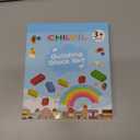 42PCS 1.2inch Magnetic Building Blocks Cubes for Kids 5+, Montessori STEM Toys Magnet Stacking for Learning Educational Autism Sensory Autistic Airplane Travel Activities Car Toy Gifts for Boys Girls