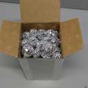 45 PCS 0.78Inch 1.18Inch Disco Ball Cake Decoration Ornaments Reflective Mirror Ball Cake Decoration 70s Disco Themed Party Decoration for Christmas Tree Dance Music