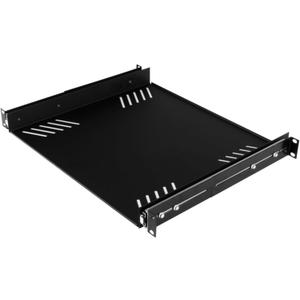 Penn Elcom R1290/1U Sliding Rack Tray (Audio, AV, IT, DJ) Equipment Shelf for 1 Rack Space up to 15 Inch Deep, 14.96" x 19" x 1.75"