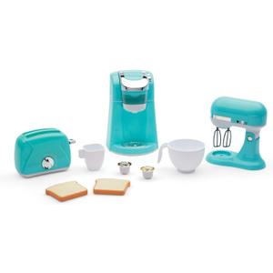 Kidoozie Trendy Kitchen Trio, Set of 3 Realistic Toy Kitchen Appliances for Pretend Play; Children Ages 3+, 5 x 22 x 11 inches