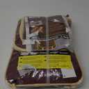 Large Cat Carrier Soft Dog Carrier for Small Dogs Pet Bag Carriers for Cat Dog Travel Bag Large Small Dog Puppy Kitten Rabbit Bunny Airline Approved for Traveling (M Brown) (17" x 12" x 11")