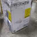 BLACK+DECKER Portable Air Conditioner, 8,000 BTU (3,950 BTU SACC) for Rooms up to 400 Sq. Ft., Portable AC with Follow Me Remote Control and Window Kit, BPACT08WT, White