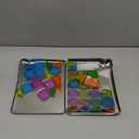 Magna-Tiles Micro MAGS Travel Set Deluxe 55-Piece Magnetic Construction Set, The Original Magnetic Building Brand