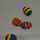 4-Pack Hacky Handmade Knitted Footbag - Colorful Crochet Sack Set, Premium Woven Kick Ball for Beginners and Experts, Professional Pellet Filled Juggling Ball Toy for All Ages