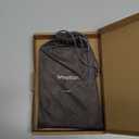 MEETION Ergonomic Foldable Bluetooth Keyboard, Split Compact Portable Keyboard for Business Travel, Ultra-Thin Folding Rechargeable Wireless Keyboards for iOS Android Windows Mac Tablet PC Smartphone (Black)