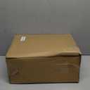 U-QE 100 Pieces Ivory Plastic Plates for Party - Ivory Disposable Plastic Plates - Heavy Duty Disposable Platos Including 50 Dinner 10 '' & 50 Dessert 7.5 '' for Christmas