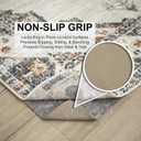 Mohawk Home Non Slip Rug Pad 8' x 10' - 1/4" Thick Felt + Latex Rubber Gripper - Dual Surface Cushion for Hardwood, Carpet, Tile Floors, Made in USA