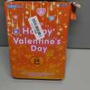 Valentines Day Cards for Kids,24 Pack Stretchy Balls with Valentines Day Cards for Kids School Classroom Exchange Valentine's Gifts for Boys Girls Squeeze Ball Toy Bulk,Kids Party Favors