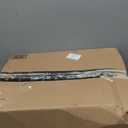 LampLust Winter Garland with Lights Battery Operated, 6 Ft Lighted Garland, Frosted Garland with Pine Branches & Faux Snow, 100 LED Lights with Timer, Winter Garland for Mantle All Year Round