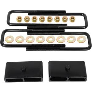 ECCPP 1.5" Rear Lift Blocks 20112019 for Chevrolet Silverado/for GMC Sierra 2500HD / 3500HD (2WD 4WD) High-Strength Steel 3/4th Pin Blocks