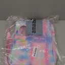 Wettarn 18 Inch Doll Carrier Set with Clothes and Accessories Including Doll Travel Bag, Dress, Shoes, Sunglasses, Backpack and Unicorn for Unicorn Birthday Gift(Pink)