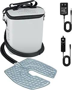 Ice Machine for Knee After Surgery – 19 QT (18L) Cold Therapy System with Timer, 5 Speeds – Circulating Cold Water for Knee, Back, Shoulder Pain Relief & Post-Surgery Recovery (Dad Gifts & Mom Gifts)