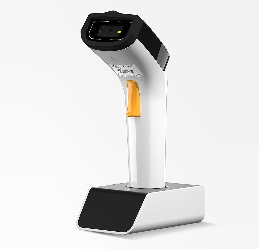 NETUM Wireless Wi-Fi 2D Barcode Scanner Connect with TCP UDP Network Protocols, Hands Free Automatic Sensing Bar Code Reader 1D 2D QR pdf417 Scan Gun Suitable for Inventory, POS Industry - DS2800