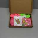 80s Neon Accessories for Women Neon Slouch Socks Heart Earrings Scrunchies for 80s 90s Party Halloween (Rose Red, Green)