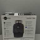 InSinkErator EVOLUTION 0.75HP 3/4 HP, Advanced Series EZ Connect Continuous Feed Food Waste Garbage Disposal, Gray