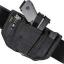 VNSH Belly Band Holster for Concealed Carry with 2 Built-in Mag Pouches
Comfortable, Secure & Discreet Ambidextrous Holster