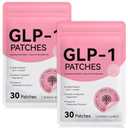 2 x FANSHI 2 PCS Glp-1 Patches for Women and Men Gentle Patch with Natural Ingredients, 30 Count