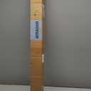 AIZESI 41-144 Inch Heavy Duty Black Tension Curtain Rod - No Drilling, Adjustable, Rust-Resistant for Outdoor, Living Room, Window, Bathroom