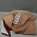 Felisa Mocha Mousse Fabric Shower Curtain Liner with 3 Large Magnets, Waterproof & Soft Cloth Shower Curtain Liner,Washable Shower Curtain for Bathroom,72 x 72 inches,Cortinas de Bao