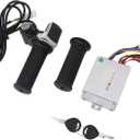 Throttle Grip with Lock, Anti Aging Motor Brushed Speed Controller Power Display Circuit Speed Motor Controller Low Failure Rate 24V 350W for Razor MX350 Electric Scooter