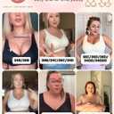 Soft Intention Jelly Wireless Bra Seamless Push Up Full Coverage Supportive Everyday Sport T-Shirt Bra Regular & Plus Size (Black, L)