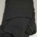 Womens Plus Size Formal Dresses - V Neck 3/4 Sleeve Sequin Prom Evening Gowns Long Maxi Dress (Black)