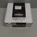 CHINLY Twinkle 650pcs 13.1ft 0.03in Fiber Optic Lights Starlight Headliner kit, Music Mode Bluetooth APP Control Remote, RGBW Star roof Lights for Star Headliner/Home Theater/Pool Ceiling