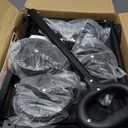 Wagons Carts Foldable, Lightweight Portable Utility Shopping Cart with Wheels, Folding Grocery Wagon Cart for Grocery, Camping, Shopping, Beach, Garden, Sports Black (100L)