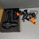 TOLOCO Massage Gun, Deep Tissue Back Massage for Athletes for Pain Relief, Percussion Massager with 10 Massages Heads & Silent Brushless Motor, Valentines Day Gifts for Him Her, Black