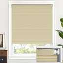 LazBlinds No Drill Cordless Cellular Shades, 35" W × 64" H, Soft Cream
Blackout Honeycomb Shades Thermal Insulation Noise Reduction Glare Control Blinds for Windows