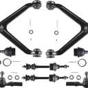 Front Upper Control Arm with Ball Joint Fit for Dodge Ram 1500 2002 2003 2004 2005 2WD - 8 PCS Suspension Kit K7424 K7400 K7411 ES3538