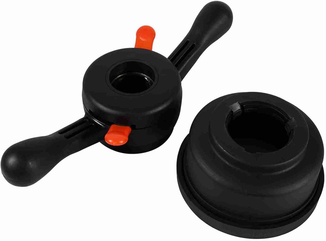 Quick Release Hub Wing Nut Wheel Balancer Tire Change Tool 36/38/40mm 3/4mm, for Wheel Balancers and More (Inner Diameter 36mm, Pitch 3mm)