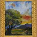 11x14 Wood Frame for Canvas Painting,Gold Baroque Canvas Frame