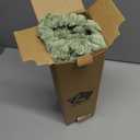 Kevin Textile 24x24 Pillow Covers 2 Packs Decorative Throw Pillow Covers with Stripe Pattern Spring Super Soft Corduroy Square Solid Cushion Cover for Couch Sofa Bedroom Living Room Sage Green